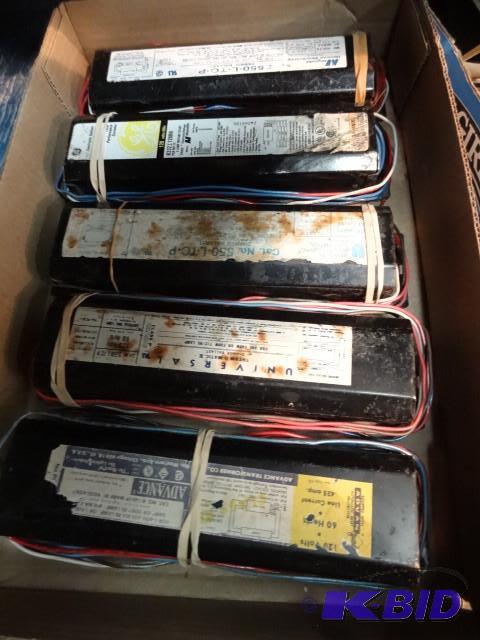 Box of ballasts...
