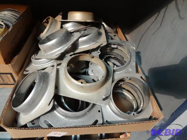Box of misc mud rings...