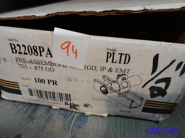 Box of caddy 12 kindroft straps. B...