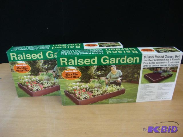 New 8-Panel Raised Gardens, Lot of ...
