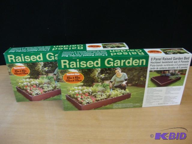 New 8-Panel Raised Gardens, Lot of ...
