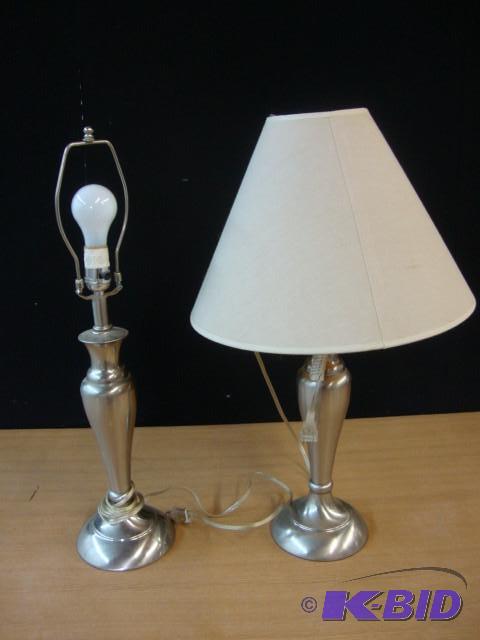 Metal Lamps, lot of 2...