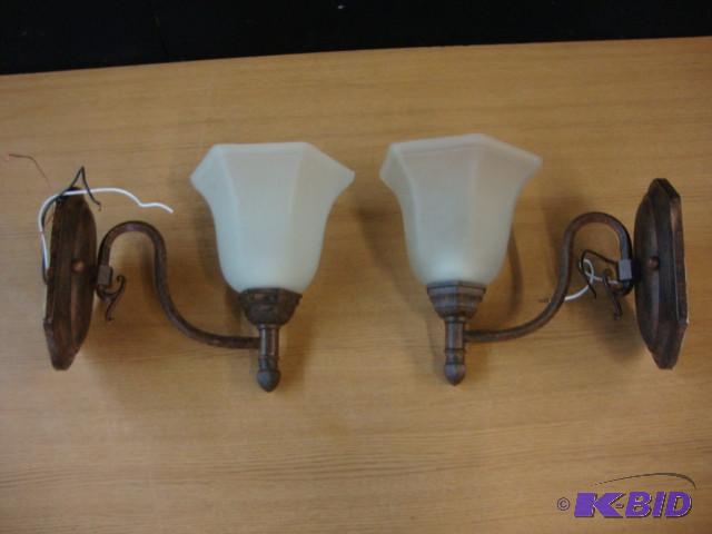 Wall Sconce Light Fixtures, lot of ...