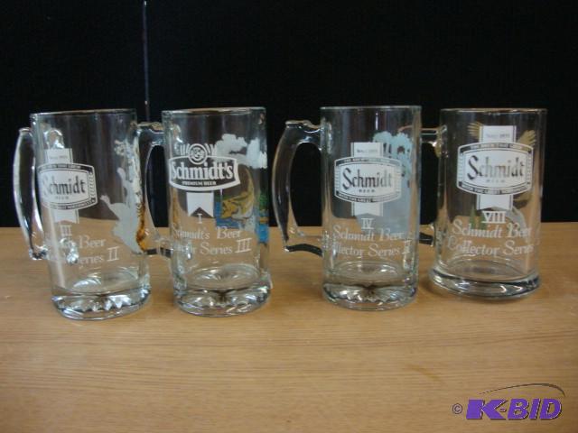 Schmidt Collectible Beer Mugs, deco...