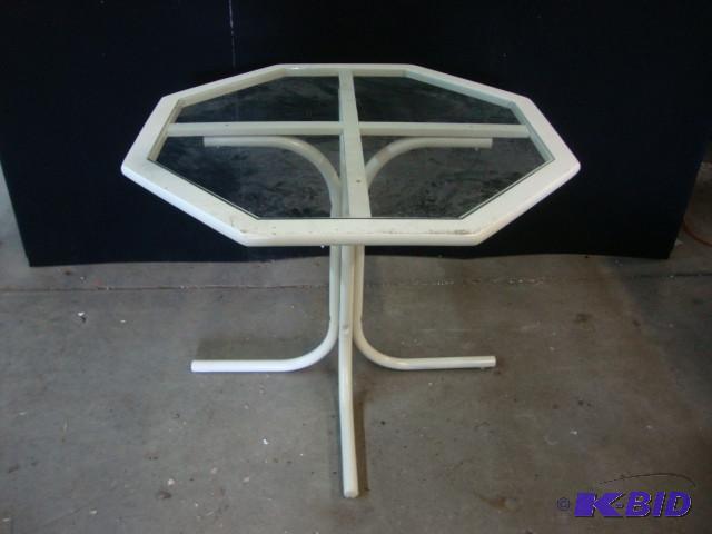 Glass-Top Table...