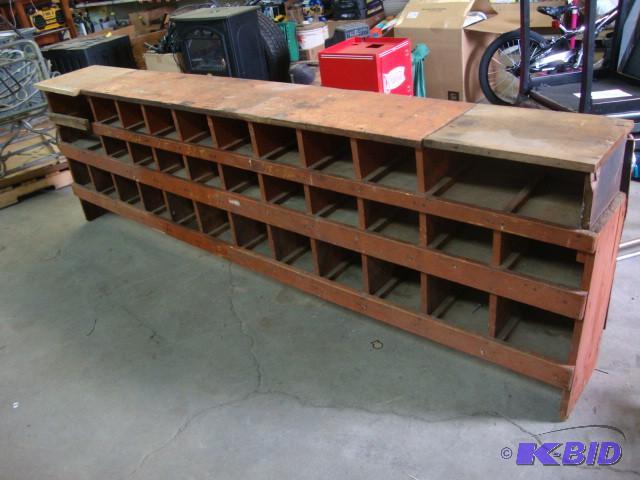 Vintage or Antique Cubby Hole Shelf...