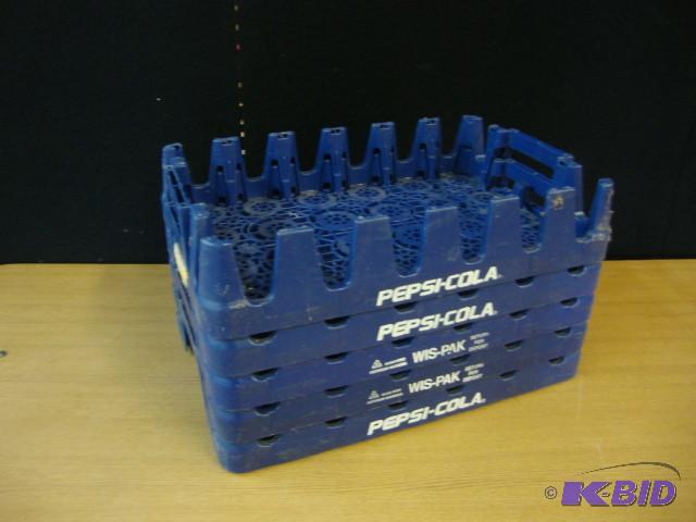 Wis-Pak Pepsi Cola Crates, lot of 5...