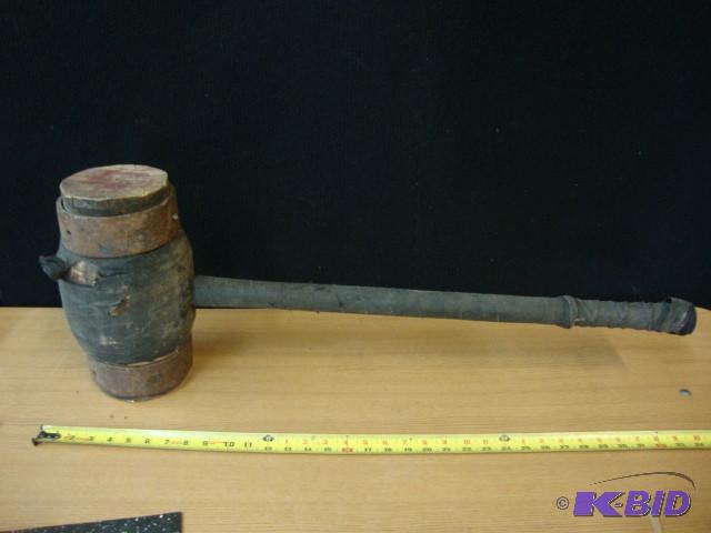 Large Hammer, head is a section of ...
