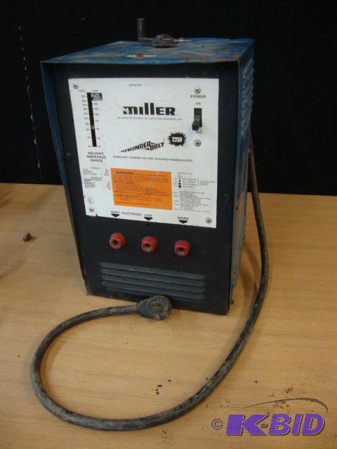 Miller Thunderbolt Welder, style # ...