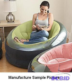 Lot of 2 Beanless Bag Chairs -&nbsp...