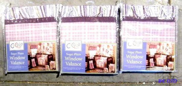 Cocalo Sugar Plum Window Valance - ...