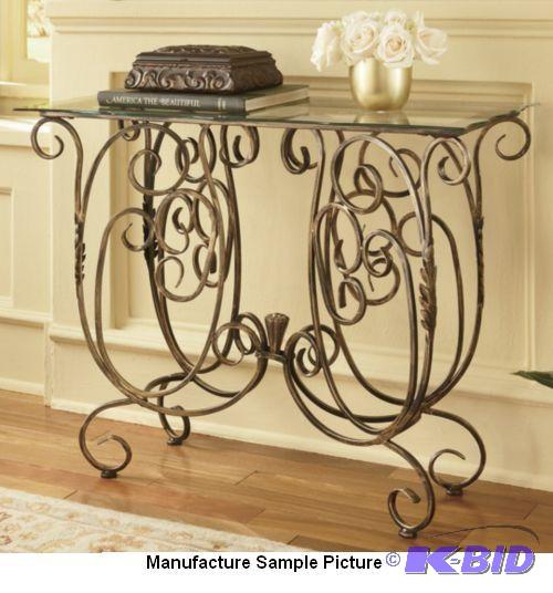 Scrolled Iron Console -&nbspAdd dr...