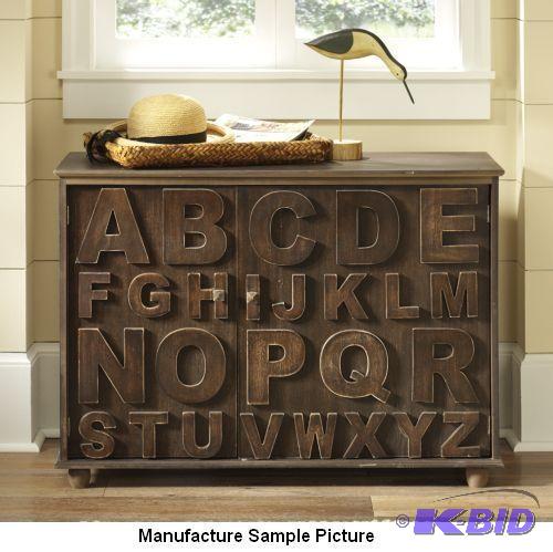 Alphabet Cabinet Exclusive - Raised...