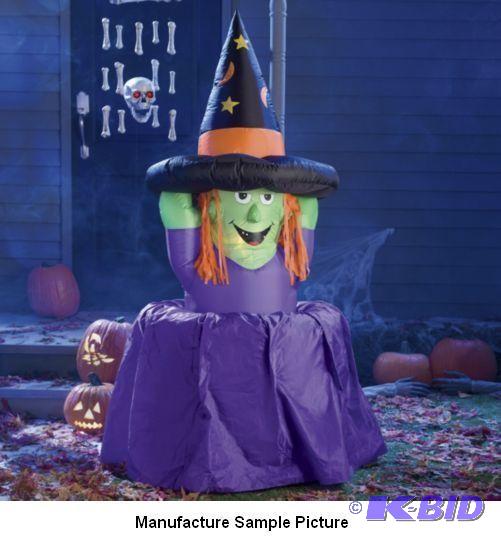 Six Foot Inflatable Melting Witch -...