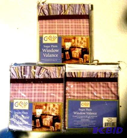 Lot of 3 Window Valances - Cocalo&n...