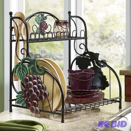 Grape Beaded Dish Drainer - Limited...