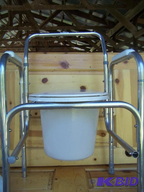 Portable toilet...