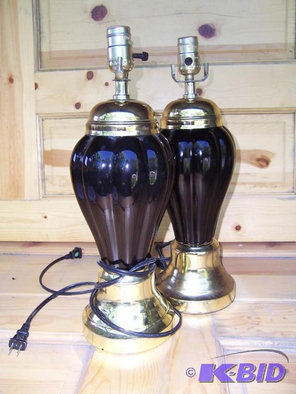2 matching living room lamp (black ...