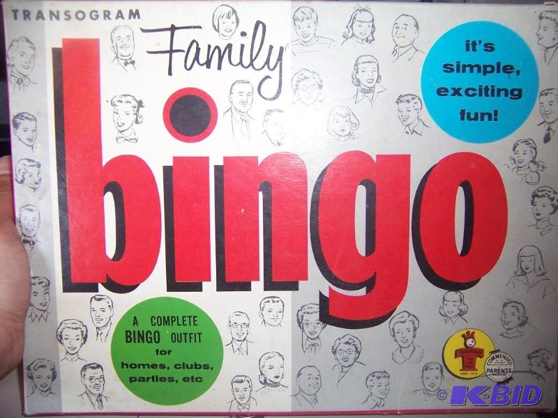 BINGO board game...