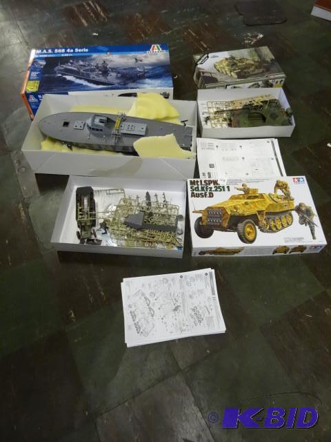 lot 148 image: Tank, Boat, and German personel car...