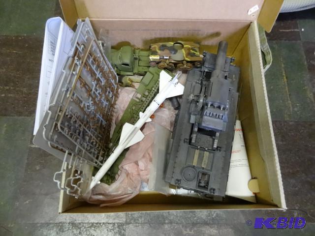lot 150 image: 3 army vehicle models...