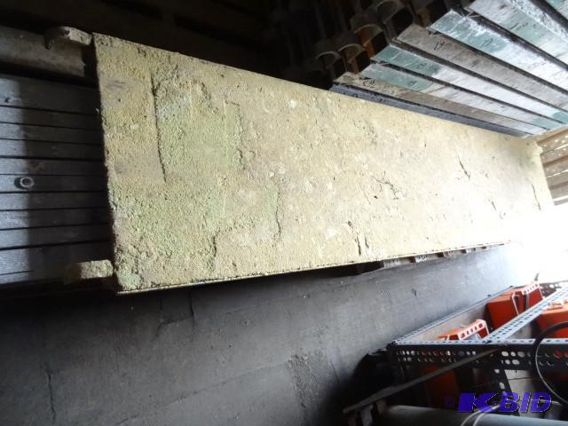 lot 66 image: Aluminum scaffolding plank. 84 x 19...