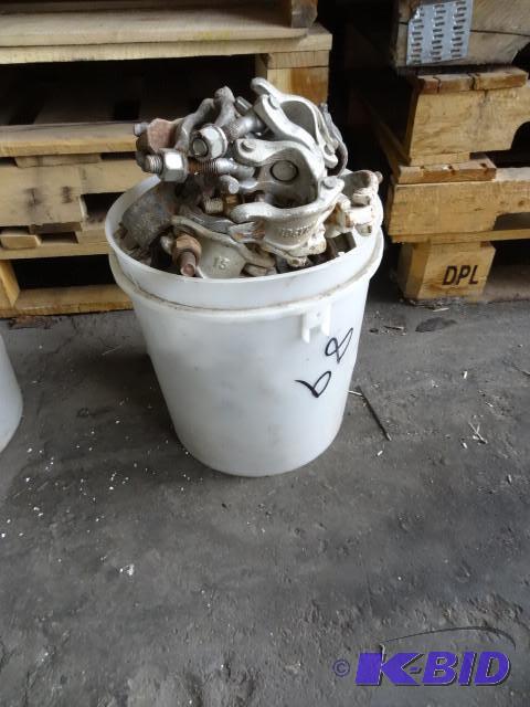 lot 89 image: 5 gal bucket of double scaffolding ...