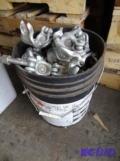 lot 94 image: 5 gal bucket of double scaffolding ...