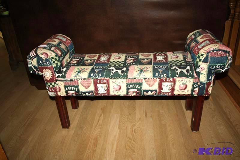 lot 113 image: Entryway sitting bench 42x23x13&quo...