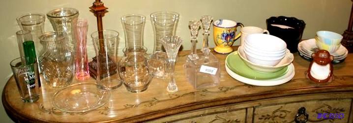 lot 162 image: Large lot of glassware Leaded glass...