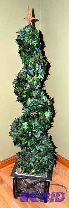 lot 23 image: Green artificial tree in pot 57&quo...