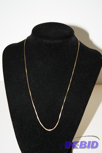 lot 24 image: Very nice 14K gold necklace...