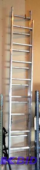lot 95 image: 16 Metal Ladder ...