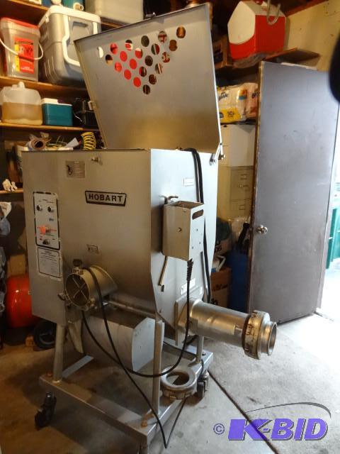 lot 1 image: Hobart 4352 grinder. 460 3 phase. A...
