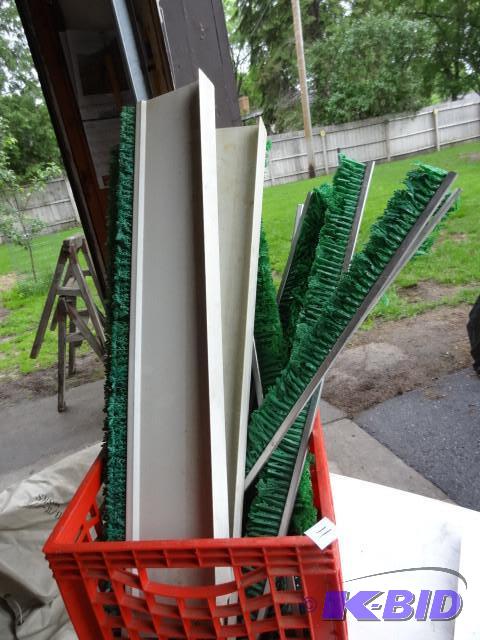 lot 11 image: Retail meat case dividers. Qty 4. 1...