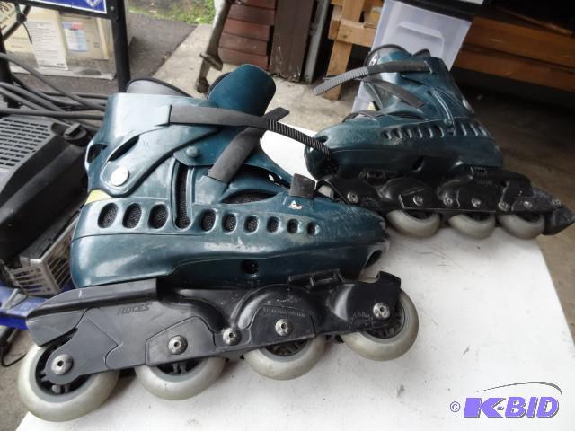 lot 116 image: Roces 8- 8 12 in ine skates...