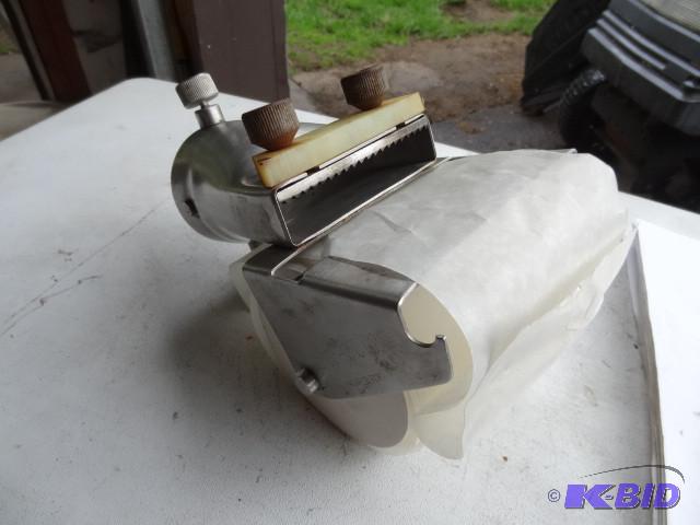 lot 12 image: Hobart hamburger patty maker. For a...