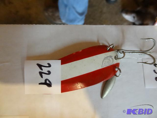 lot 229 image: Vintage fishing lure....