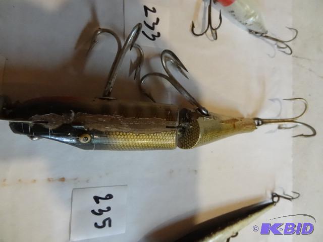 lot 234 image: Vintage fishing lure....