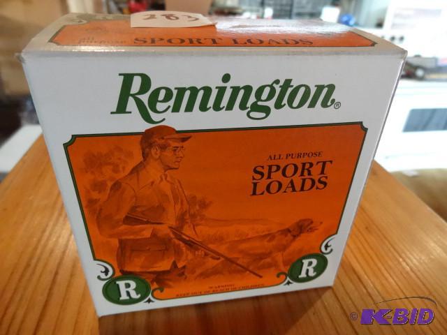 lot 283 image: Remington #8 shot 12 gauge shells. ...