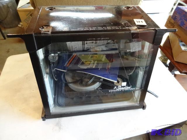 lot 319 image: JR showtime rotisserie by Ronco...