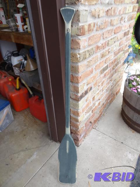 lot 330 image: Wall hanging canoe paddle...