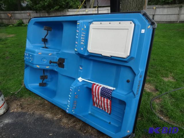 lot 40 image: 2 person paddle boat. Contour brand...