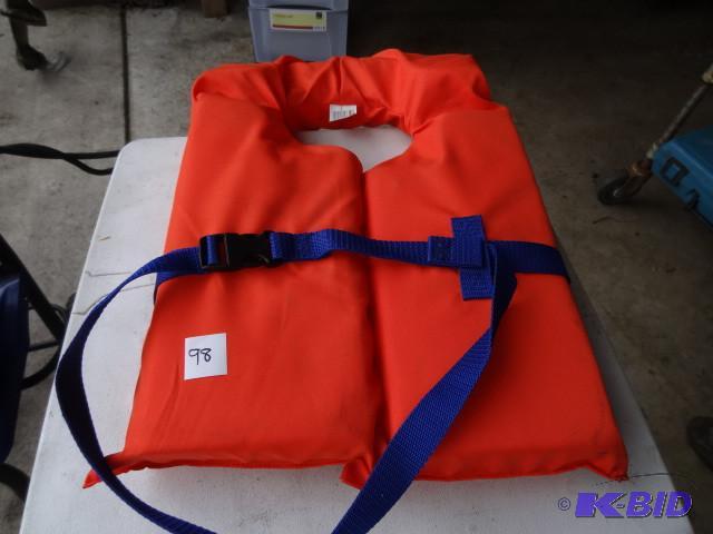 lot 98 image: Life jacket. Adult universal...