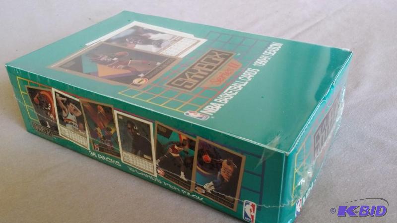 Sealed box of 1990-91 Season Skybox...