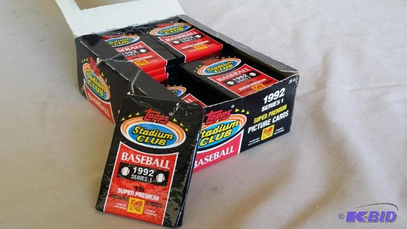 1992 Topps Series 1 Baseball cards....