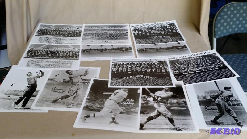 13 Black and White 8 x 10 Photos...