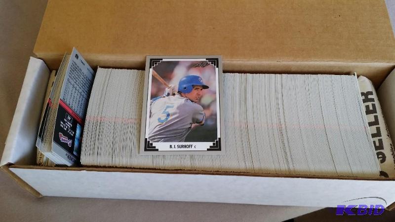 1991 Leaf Baseball cards, appears t...