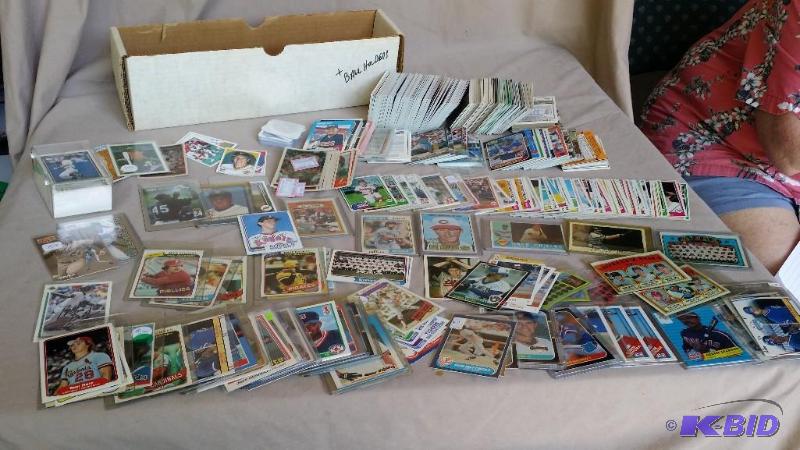 Mostly Baseball cards dating back t...