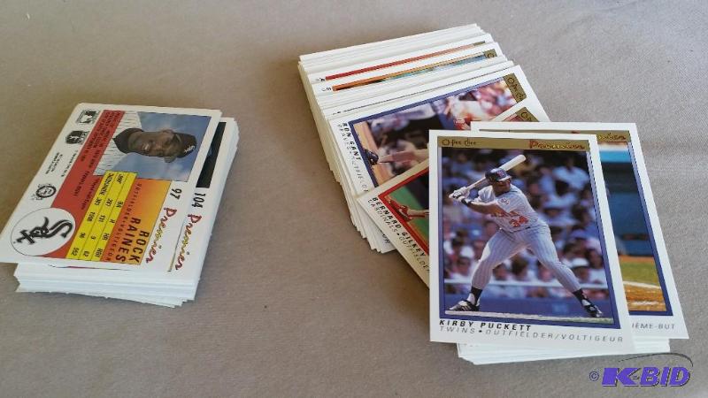 Complete set of 1991 O-Pee-Chee Pre...